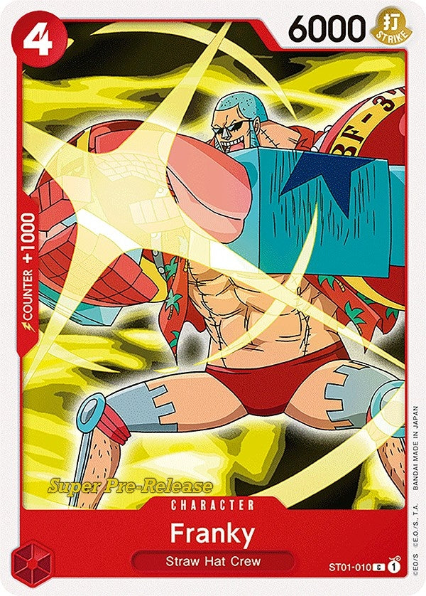 Franky (ST01-010) (Super Pre-Release Starter Deck 1: Straw Hat Crew)