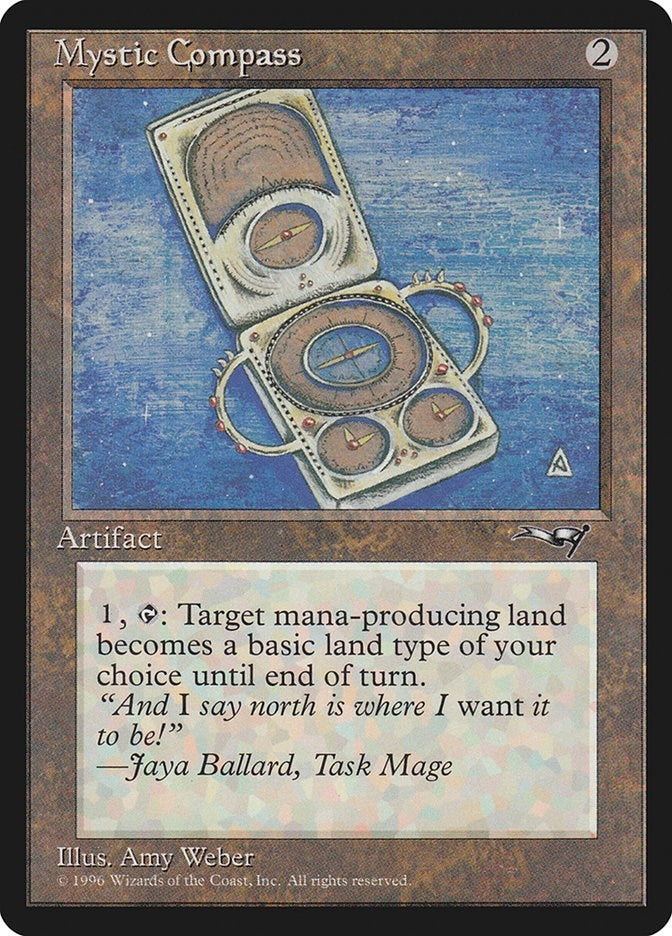 Image for Mystic Compass (Alliances) - Magic: The Gathering