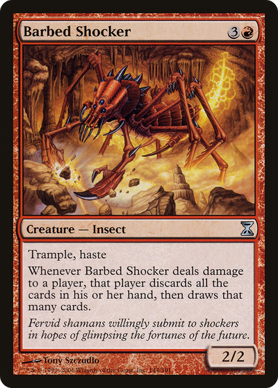 Barbed Shocker (144) (Time Spiral)