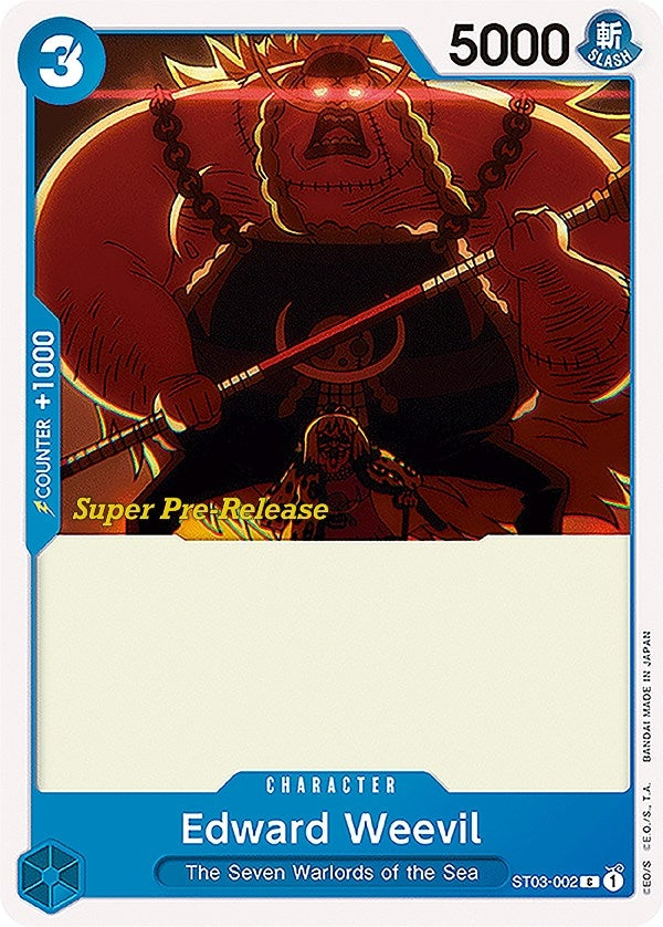 Image for Edward Weevil (ST03-002) (Super Pre-Release Starter Deck 3: The Seven Warlords of the Sea) - One Piece Card Game