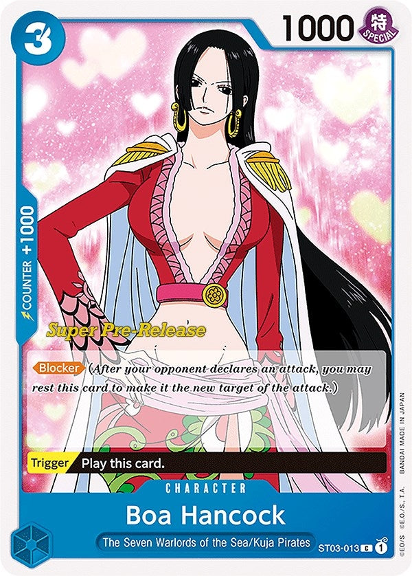 Image for Boa Hancock (ST03-013) (Super Pre-Release Starter Deck 3: The Seven Warlords of the Sea) - One Piece Card Game