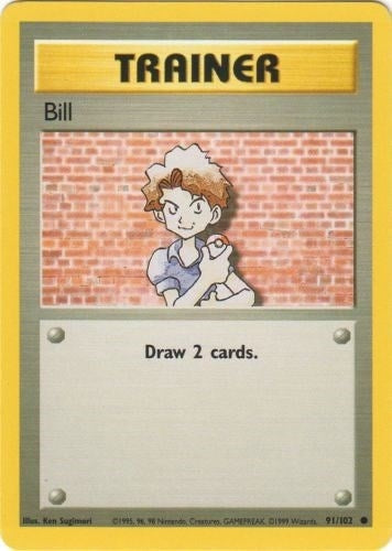 Image for Bill (091/102) (Base Set) - Pokemon