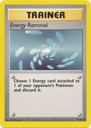 Image for Energy Removal (092/102) (Base Set) - Pokemon