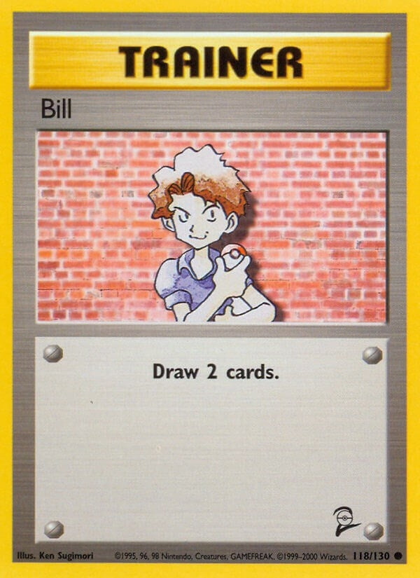 Image for Bill (118/130) (Base Set 2) - Pokemon