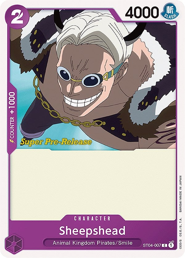 Sheepshead (ST04-007) (Super Pre-Release Starter Deck 4: Animal Kingdom Pirates)