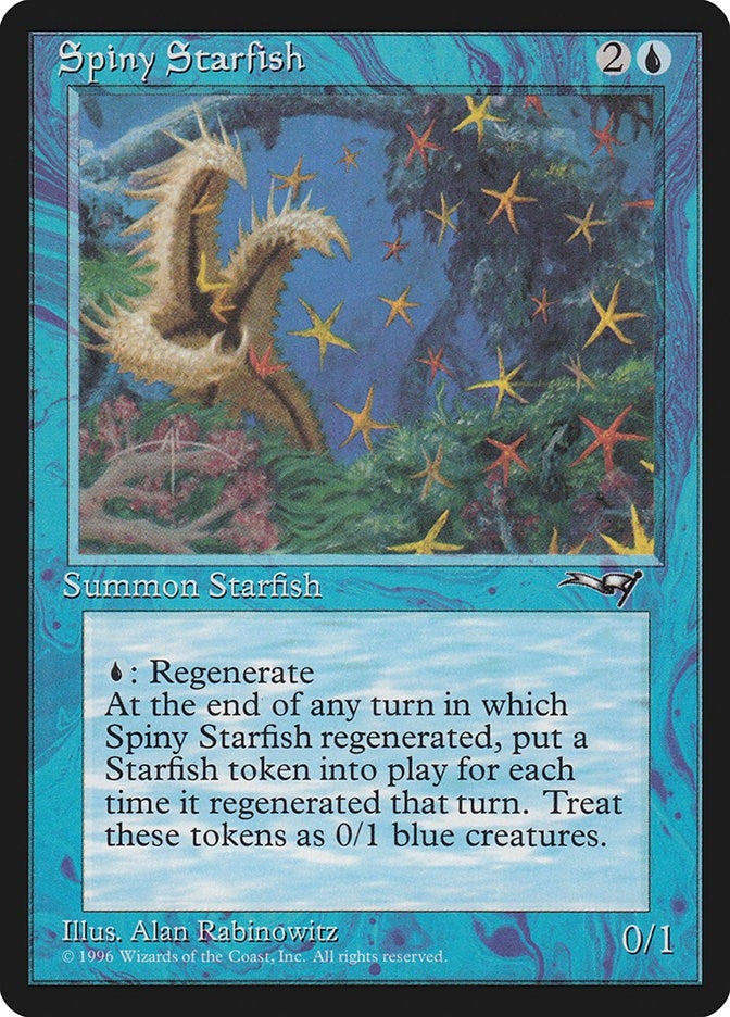 Image for Spiny Starfish (Alliances) - Magic: The Gathering