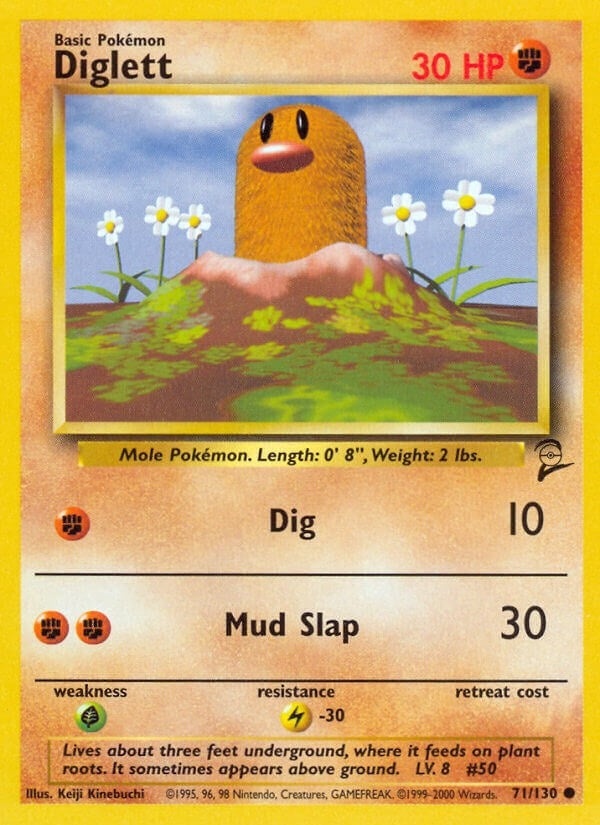 Image for Diglett (071/130) (Base Set 2) - Pokemon
