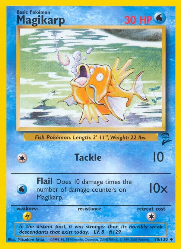 Image for Magikarp (050/130) (Base Set 2) - Pokemon