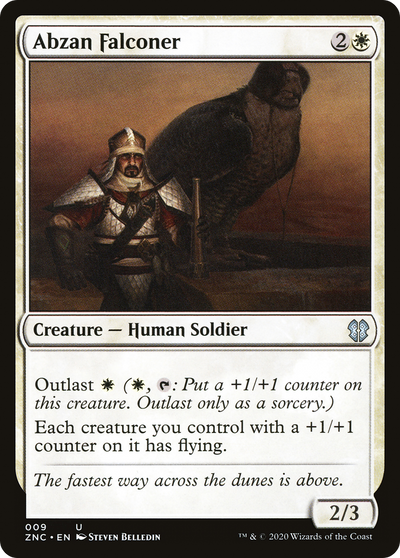 Abzan Falconer (9) (Commander: Zendikar Rising)