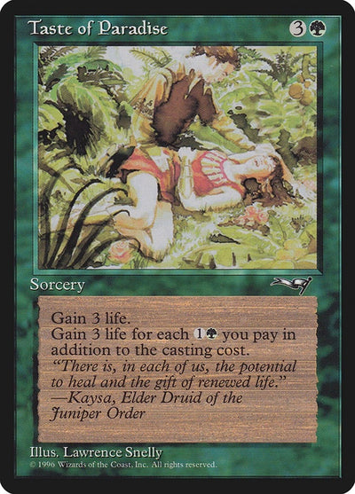 Taste of Paradise (85) (Alliances)