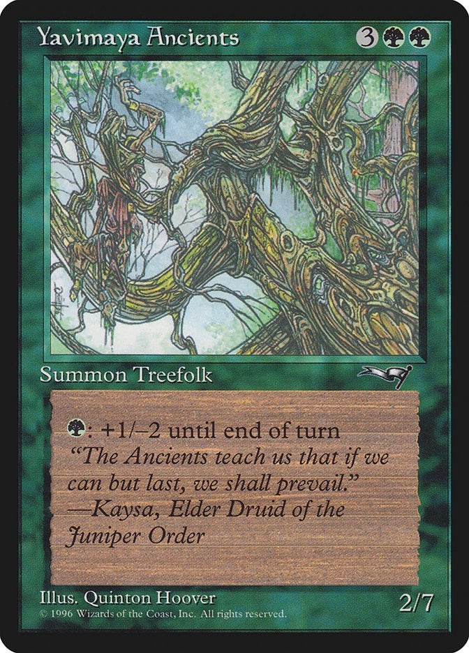 Image for Yavimaya Ancients (92) [ALL]