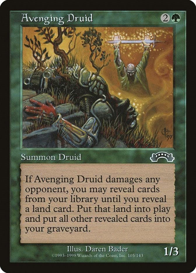 Avenging Druid (105) (Exodus)