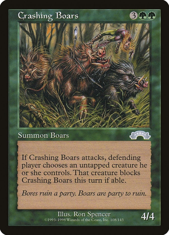 Crashing Boars (108) (Exodus)