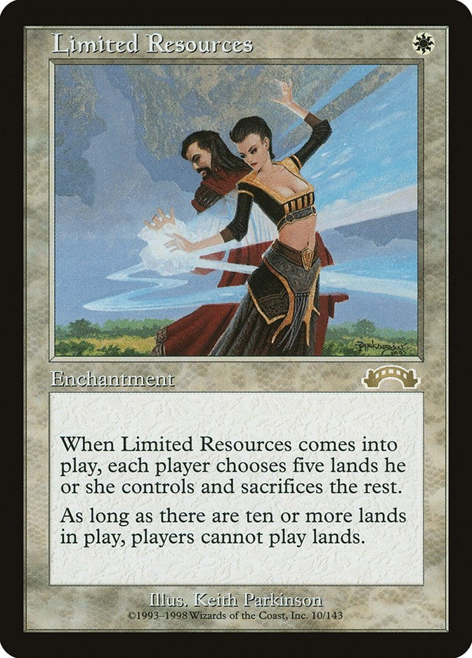 Limited Resources (10) (Exodus)