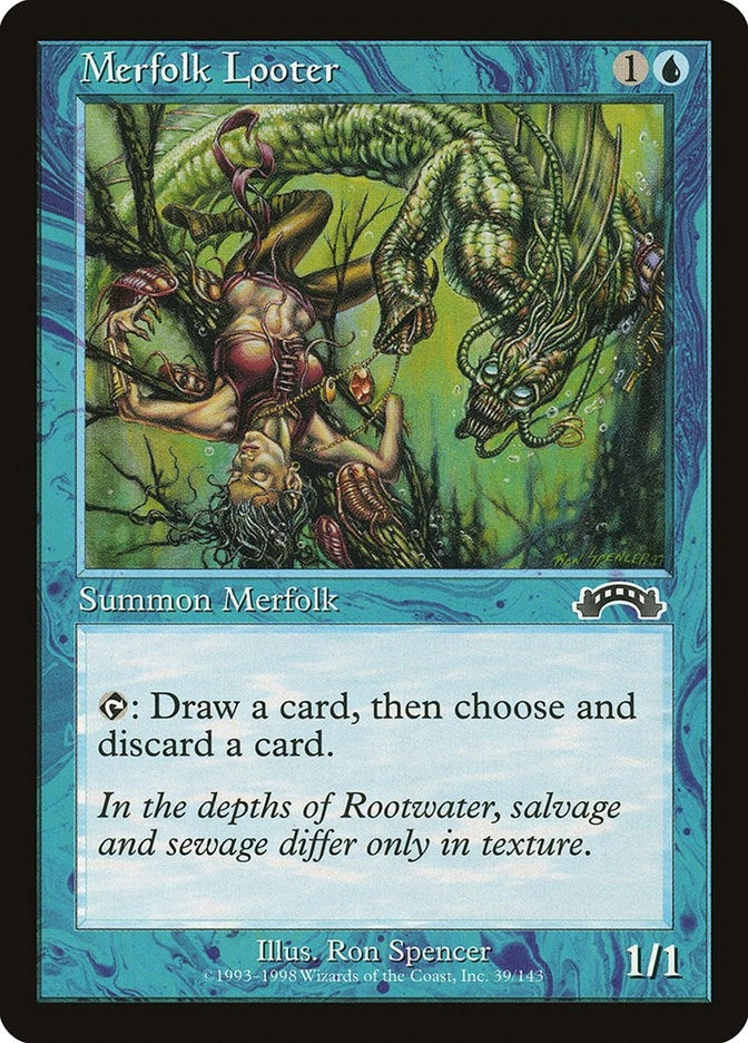Merfolk Looter (39) (Exodus)