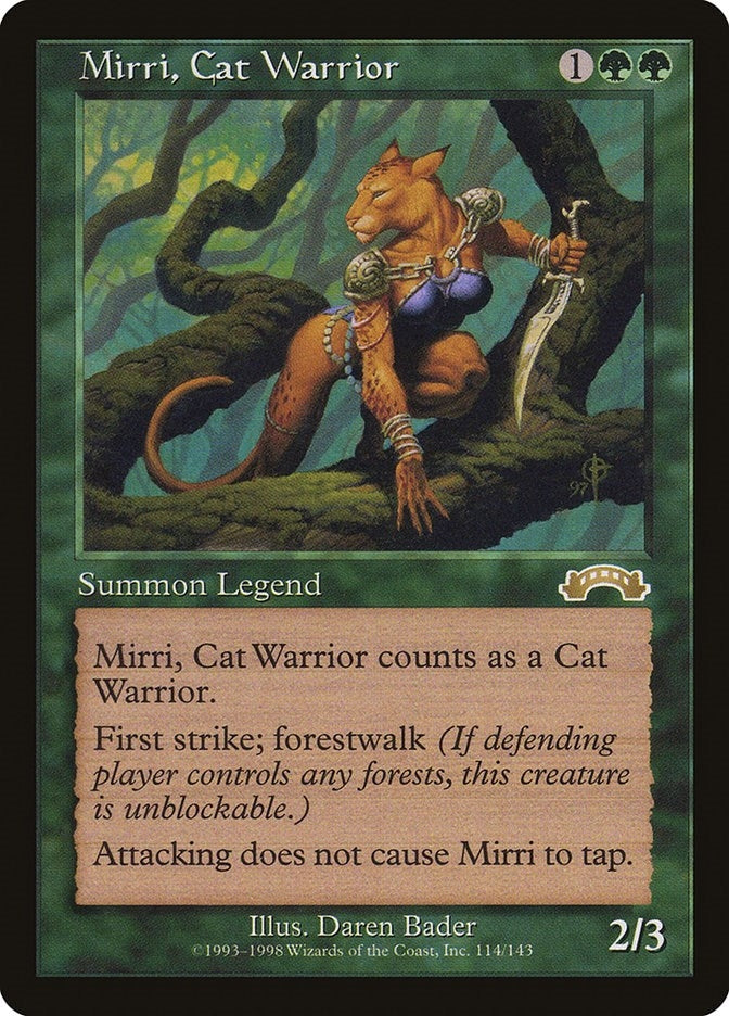 Mirri, Cat Warrior (114) (Exodus)