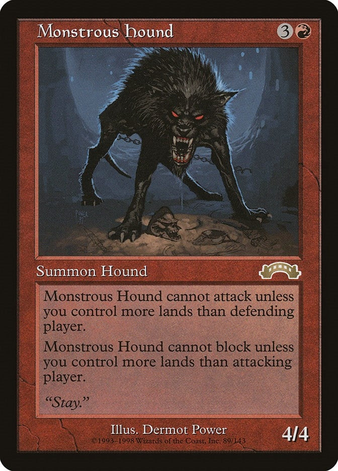 Monstrous Hound (89) (Exodus)