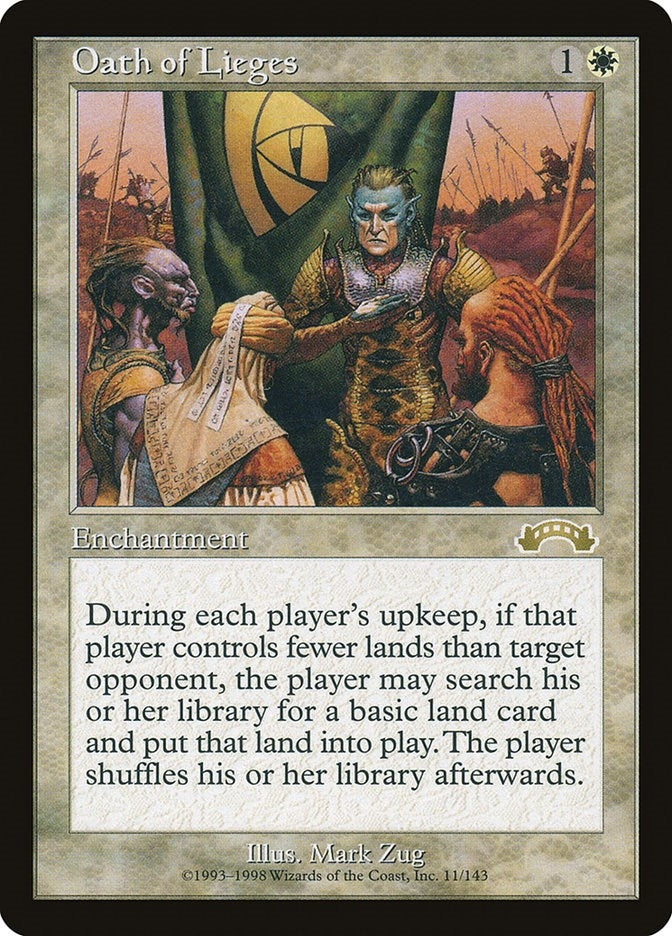 Oath of Lieges (11) (Exodus)