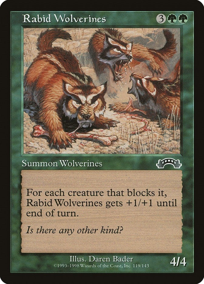 Rabid Wolverines (119) (Exodus)