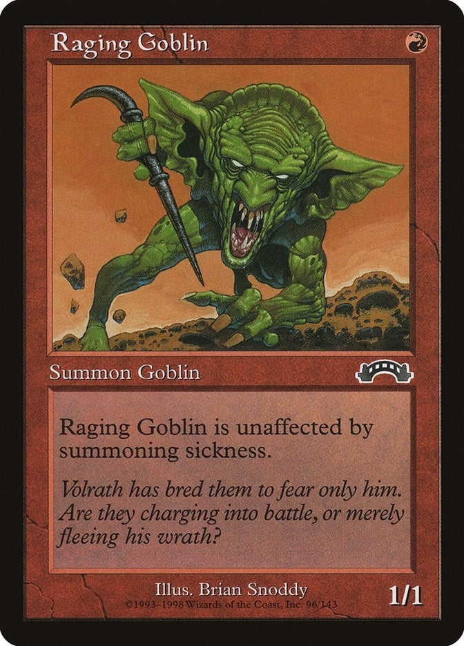 Raging Goblin (96) (Exodus)