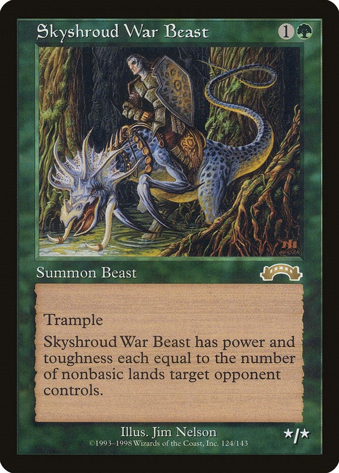 Skyshroud War Beast (124) (Exodus)