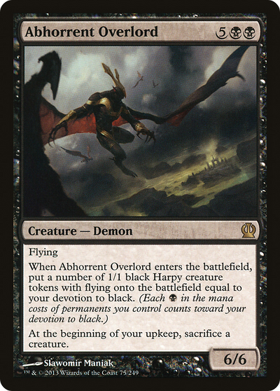 Abhorrent Overlord (75) (Theros)