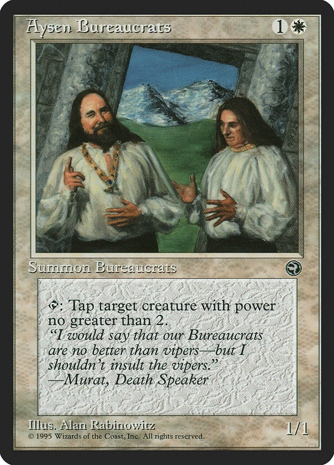 Aysen Bureaucrats (Homelands)
