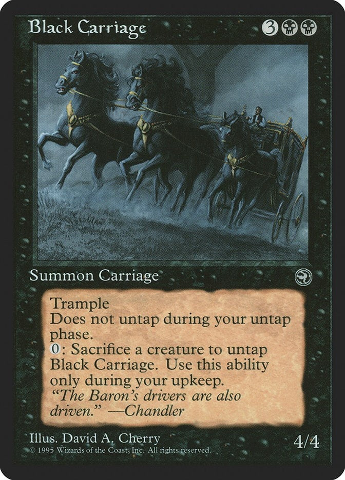 Black Carriage (Homelands)