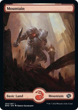 Mountain (284) - Full Art (284) (The Brothers' War)