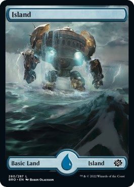 Island (280) - Full Art (280) (The Brothers' War)