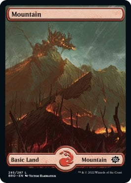 Mountain (285) - Full Art (285) (The Brothers' War)