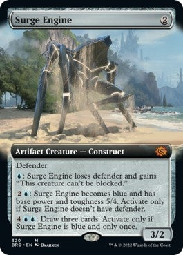 Surge Engine (Extended Art) (320) (The Brothers' War)