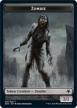 Image for Zombie // Angel Double-Sided Token (7 // 1) - Magic: The Gathering
