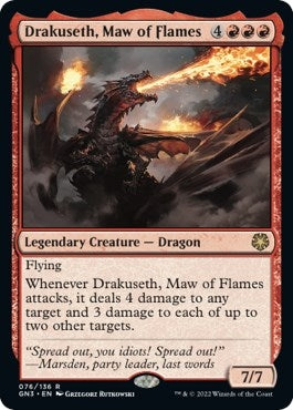 Drakuseth, Maw of Flames (76) (Magic Game Night: Free-For-All)