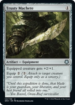 Image for Trusty Machete (121) - Magic: The Gathering