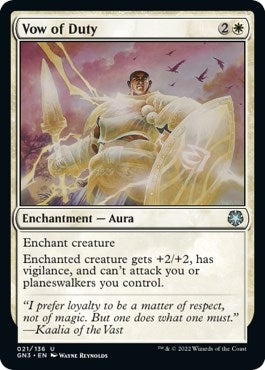 Vow of Duty (21) (Magic Game Night: Free-For-All)