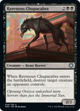 Ravenous Chupacabra (59) (Magic Game Night: Free-For-All)