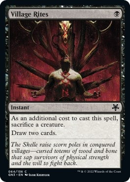 Image for Village Rites (64) - Magic: The Gathering