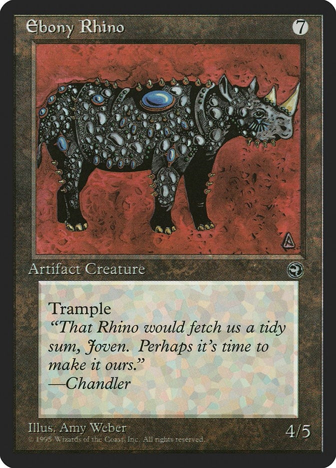 Ebony Rhino (Homelands)