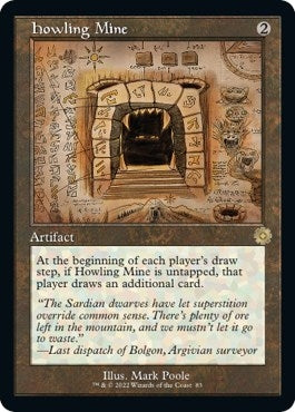 Howling Mine (Schematic) (83) (The Brothers' War: Retro Frame Artifacts)