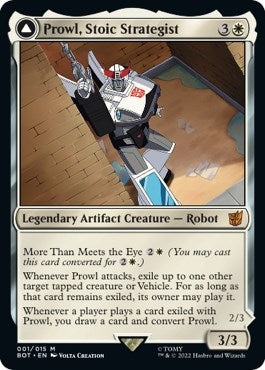 Prowl, Stoic Strategist (1) (Universes Beyond: Transformers)