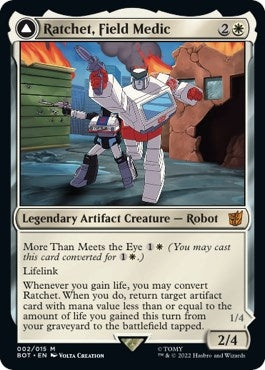 Ratchet, Field Medic (2) (Universes Beyond: Transformers)