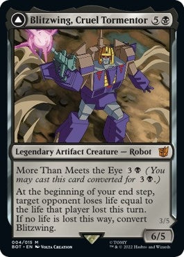 Blitzwing, Cruel Tormentor (4) (Universes Beyond: Transformers)