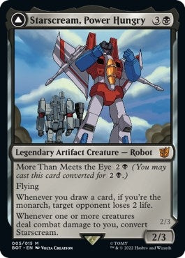 Starscream, Power Hungry (5) (Universes Beyond: Transformers)