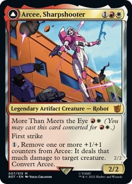 Arcee, Sharpshooter (7) (Universes Beyond: Transformers)