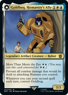 Goldbug, Humanity's Ally (11) (Universes Beyond: Transformers)