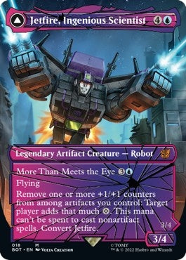 Jetfire, Ingenious Scientist (Shattered Glass) (18) (Universes Beyond: Transformers)
