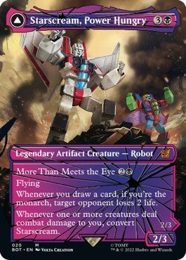 Starscream, Power Hungry (Shattered Glass) (20) (Universes Beyond: Transformers)