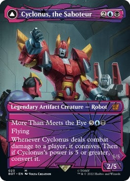 Cyclonus, the Saboteur (Shattered Glass) (23) (Universes Beyond: Transformers)