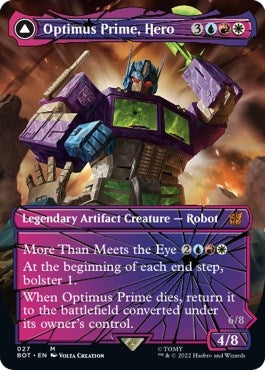Optimus Prime, Hero (Shattered Glass) (27) (Universes Beyond: Transformers)